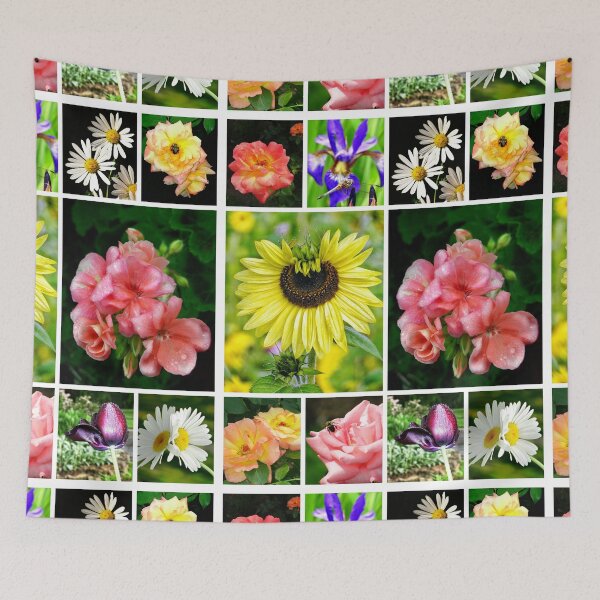 Item preview, a floral collage designed and sold by BBrightman.