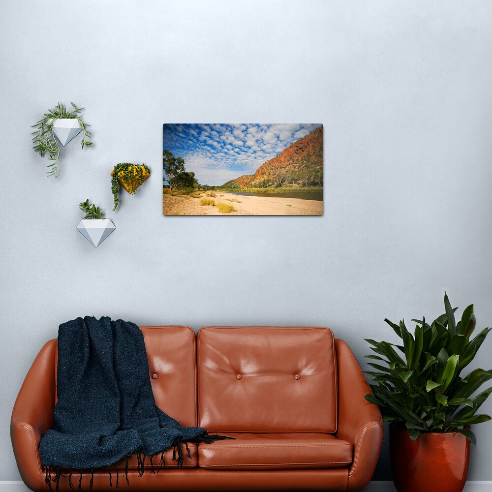 Glen Helen Escarpment Metal Print