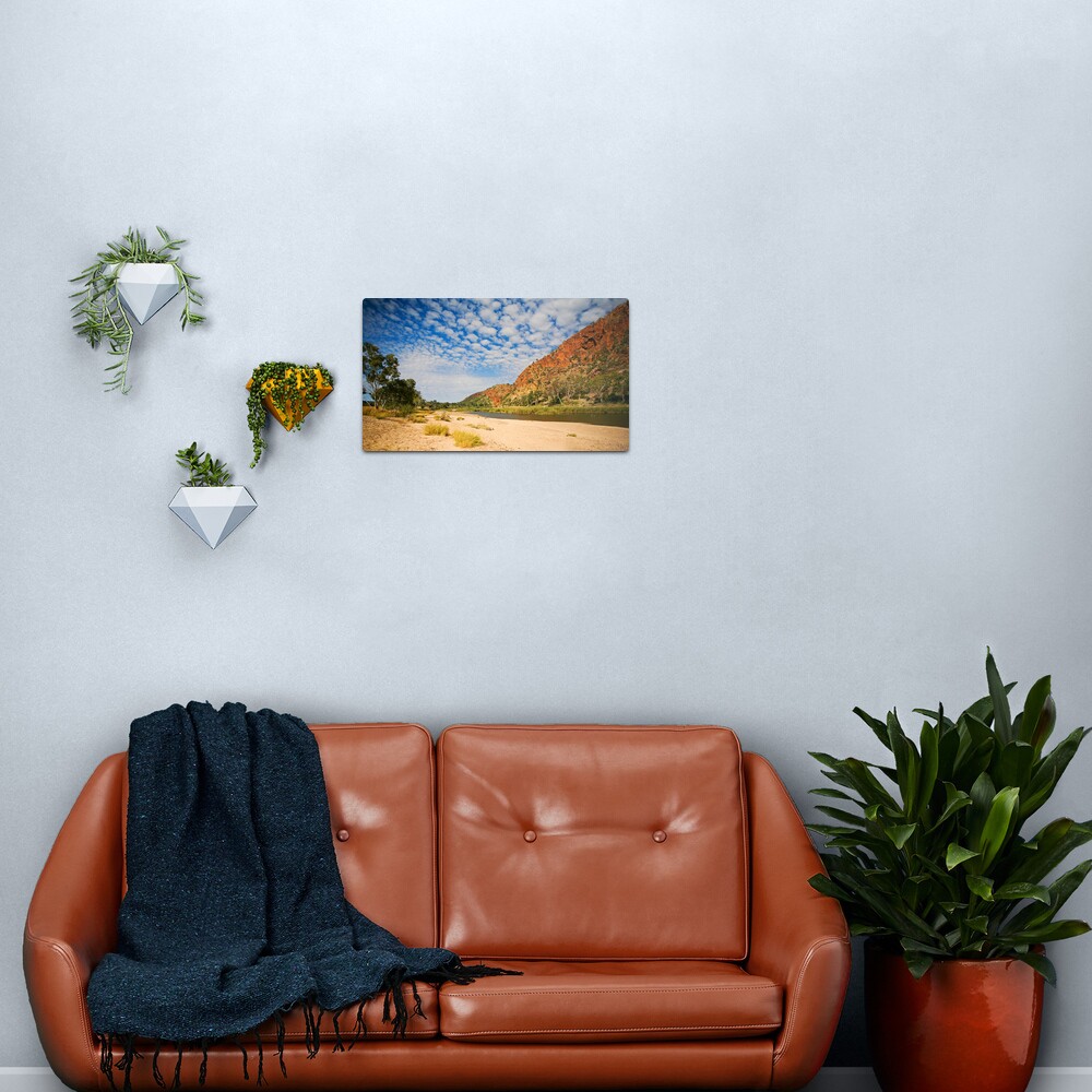 Glen Helen Escarpment Metal Print