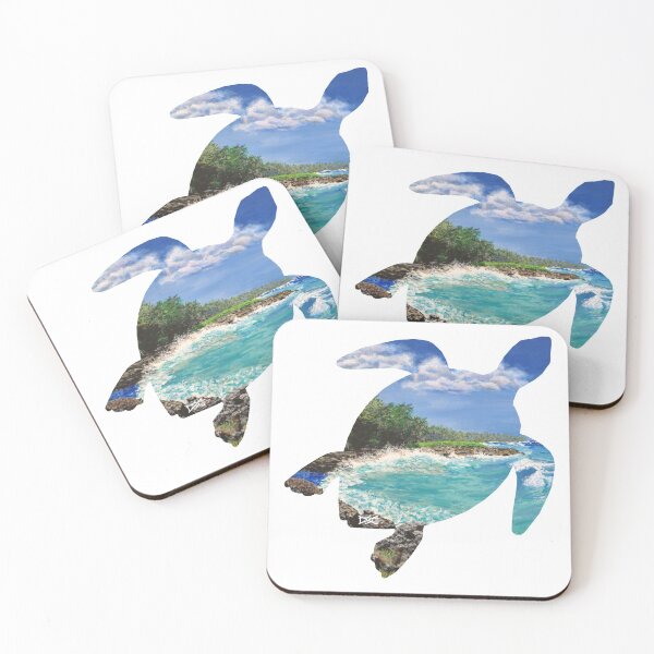 Item preview, Sea Turtle Acrylic Coast Silhouette designed and sold by DSC Arts.