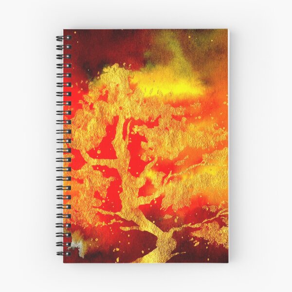 Item preview, Golden Tree in Flames designed and sold by Sebastian Grafmann.