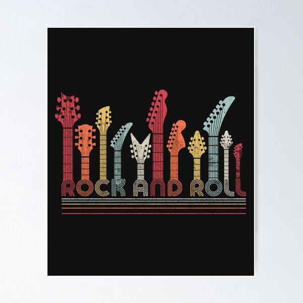 Item preview, Rock And Roll Product. Retro Style Print designed and sold by PackAPunch.