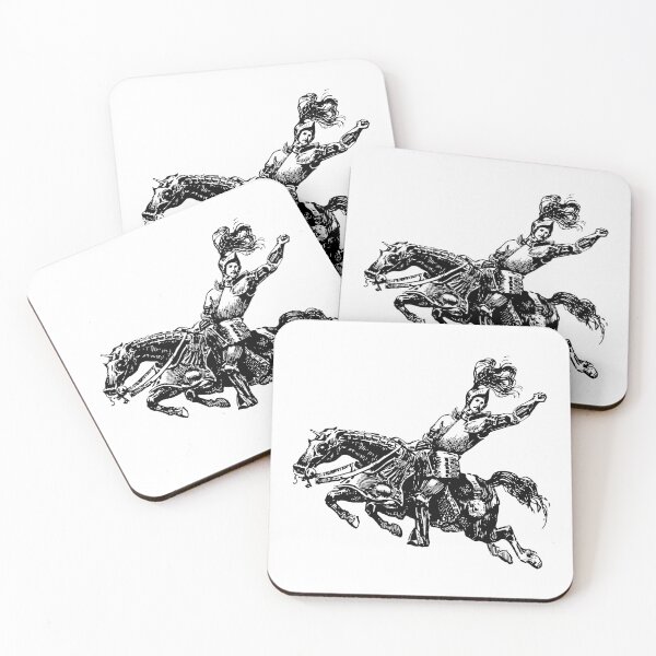 Item preview, Knight with horse. designed and sold by emphatic.
