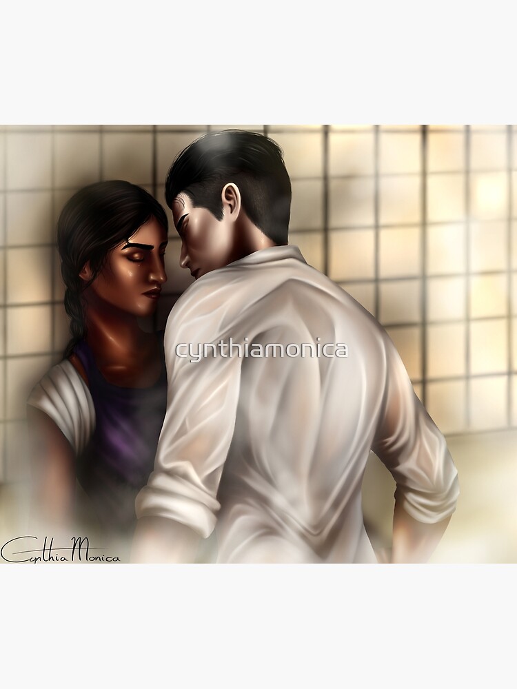 Inej and Kaz by cynthiamonica