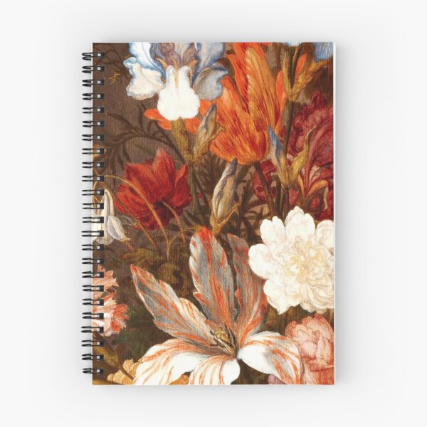 Item preview, Closeup of a dutch floral painting from the 1600s designed and sold by mike11209.