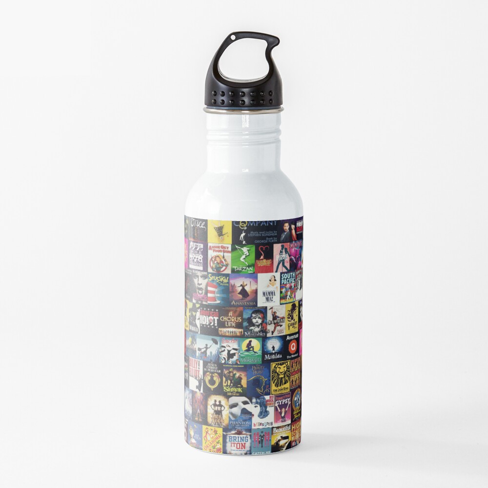 MUSICALS 2 (Duvet, phone case, mug, sticker etc) Water Bottle