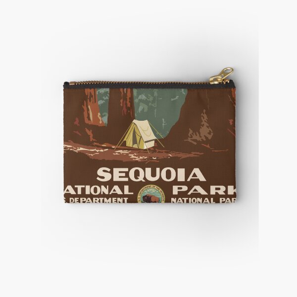 Item preview, Vintage Sequoia Poster - National Park designed and sold by vintagetraveler.
