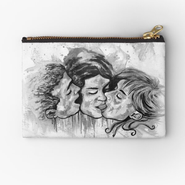 Cinema Kiss - Love Art Kiss Kissing Romance Relationship Couple  Illustration Drawing Movie Cinema Drawing by Nymphainna AB