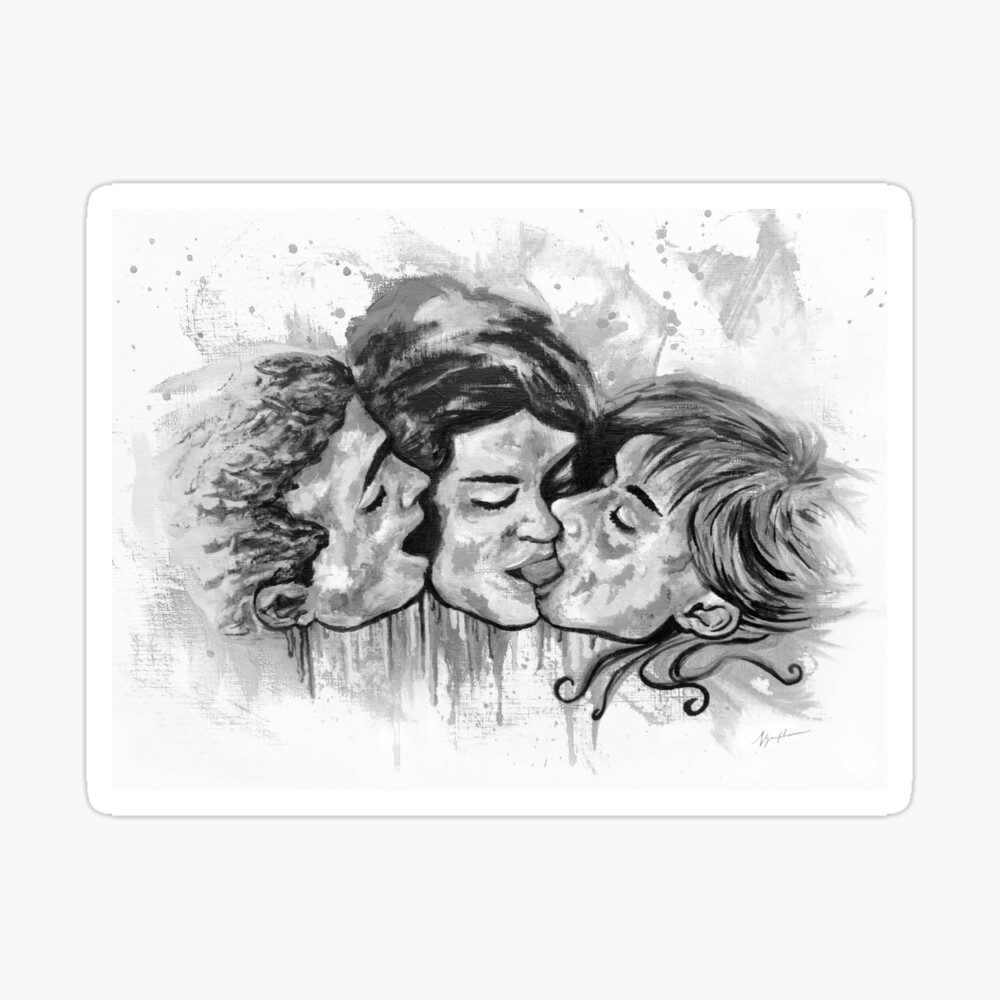 The Kiss Silhouette couple Drawing, love couple, love, animals png | PNGEgg