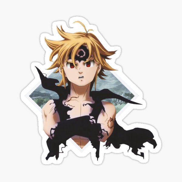 SRBB1021 nanatsu no taizai seven deadly sins king anime Car Window Decal  Sticker