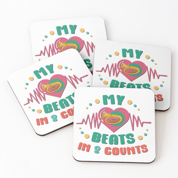 Item preview, My Heart Beats in 8 Counts - Tuba designed and sold by BandMomDesigns.