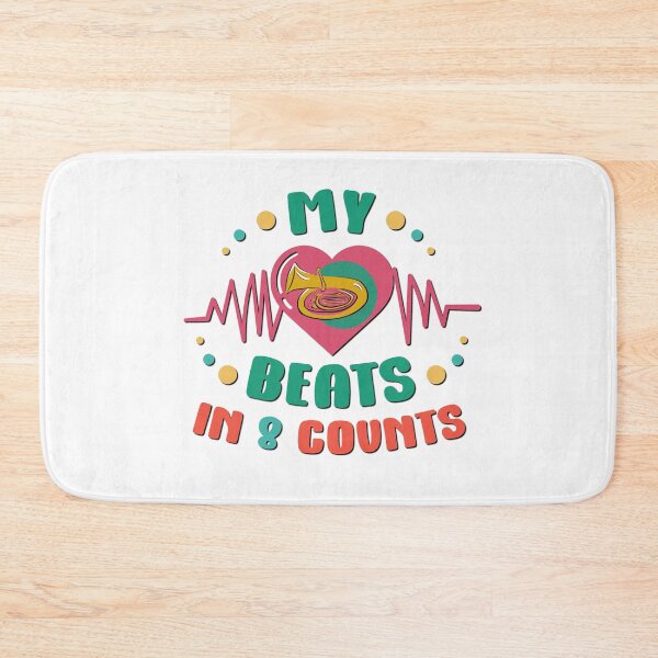 Item preview, My Heart Beats in 8 Counts - Tuba designed and sold by BandMomDesigns.