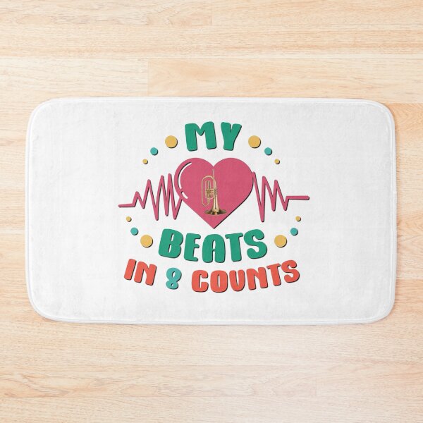 Item preview, My Heart Beats in 8 Counts - Mellophone designed and sold by BandMomDesigns.