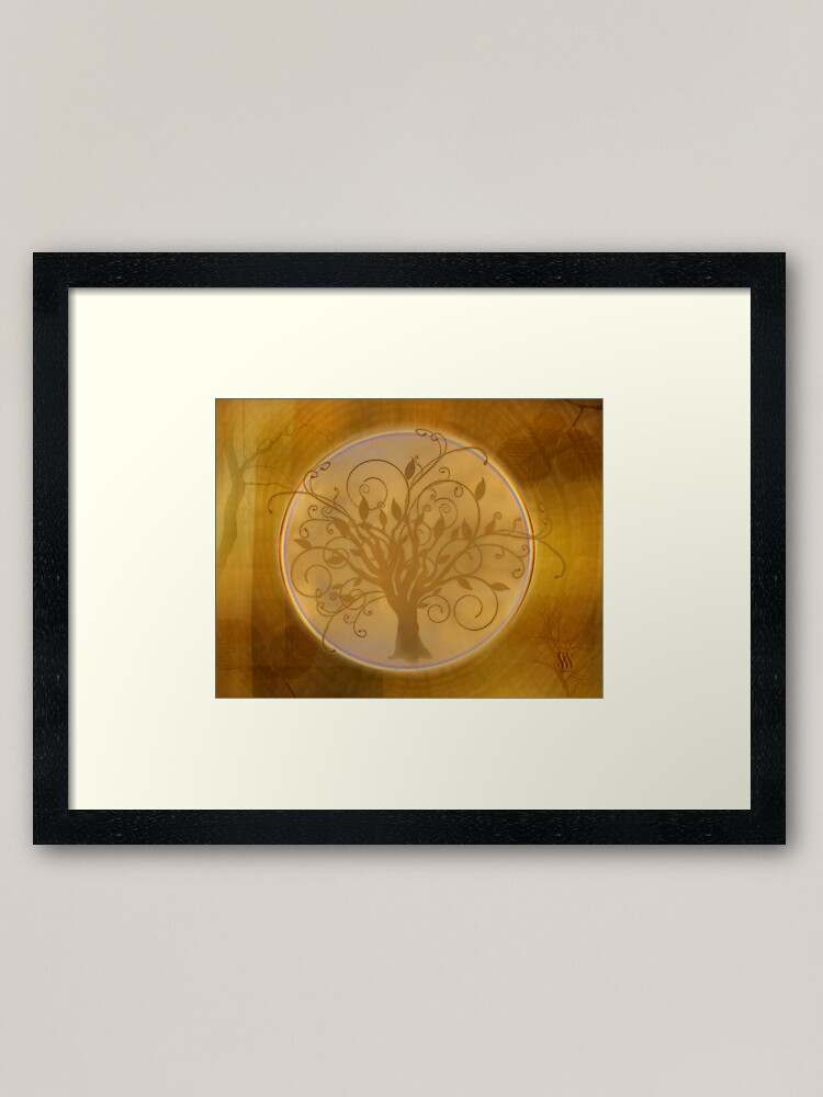 Alternate view of Flourish Tree Framed Art Print