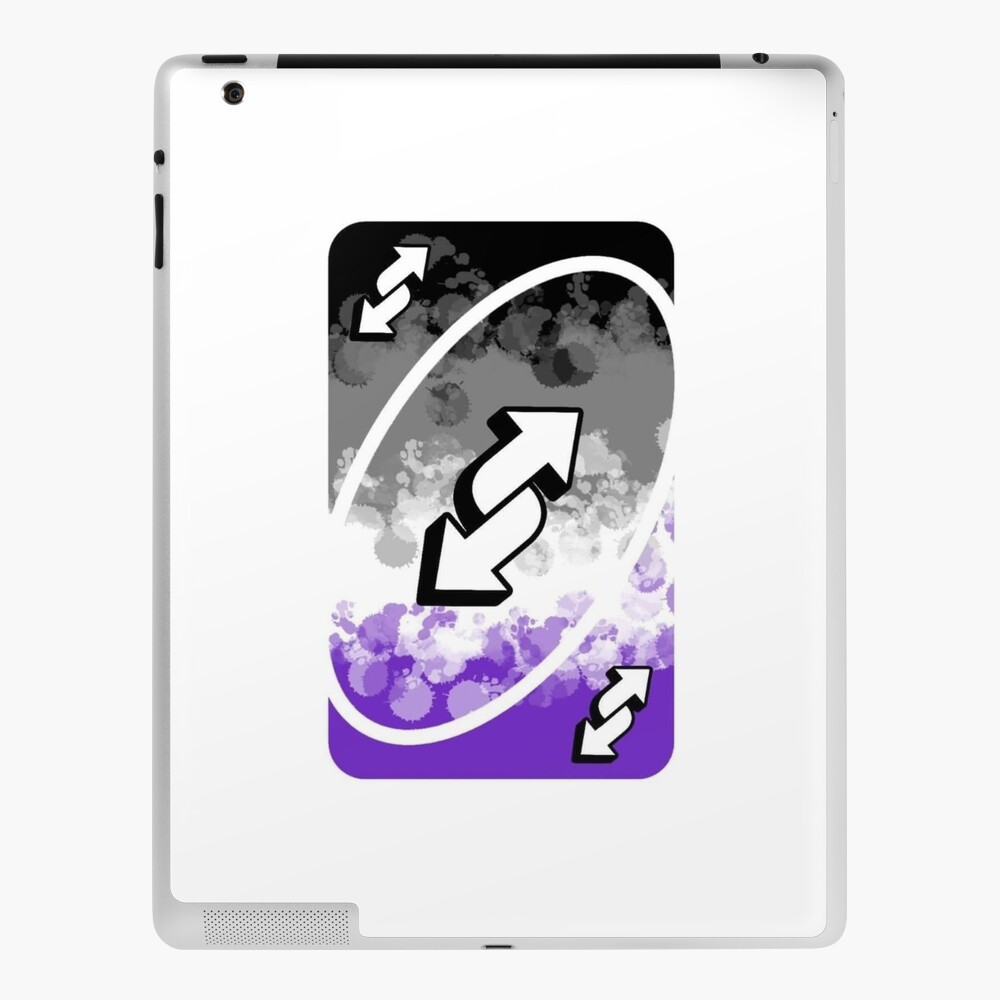 ace pride uno reverse card | iPad Case & Skin