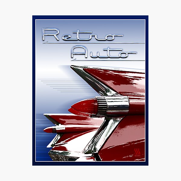 Retro Auto Photographic Print