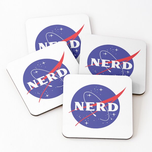 Artikelvorschau, Funny Nerd Nasa Logo Parody entworfen und verkauft von ELKaito.