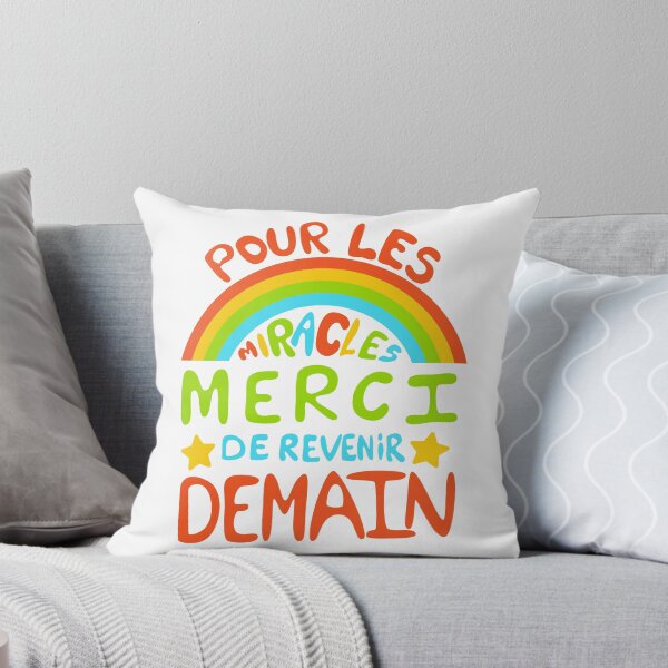 Aperçu de l'œuvre Pour les miracles merci de revenir demain créée et vendue par drawelooo.