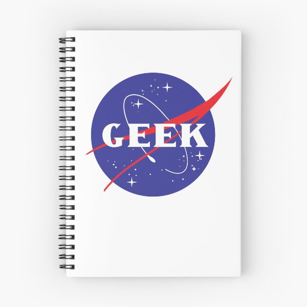 Artikelvorschau, Funny Geek Nasa Logo Parody entworfen und verkauft von ELKaito.