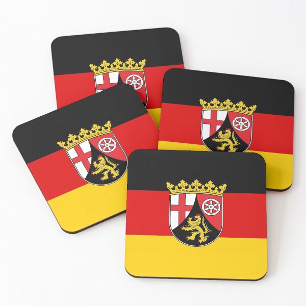 Item preview, RHINELAND-PALATINATE Flag Gifts, Masks, Stickers & Products designed and sold by mpodger.