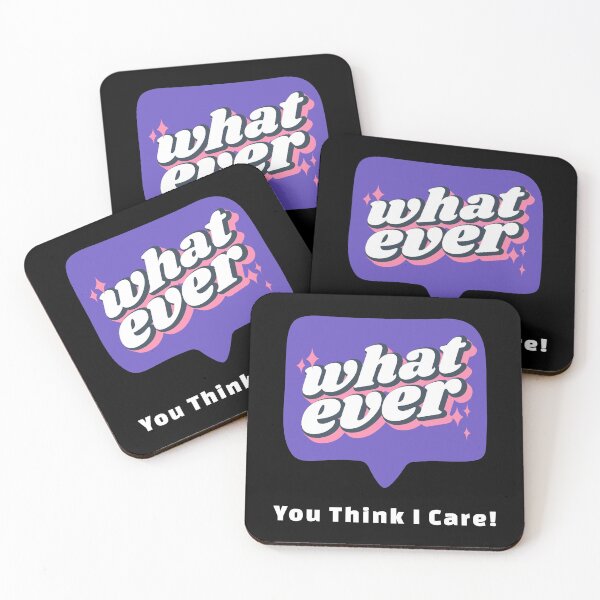 Item preview, Whatever You Think I Care! designed and sold by darknessjeff86.