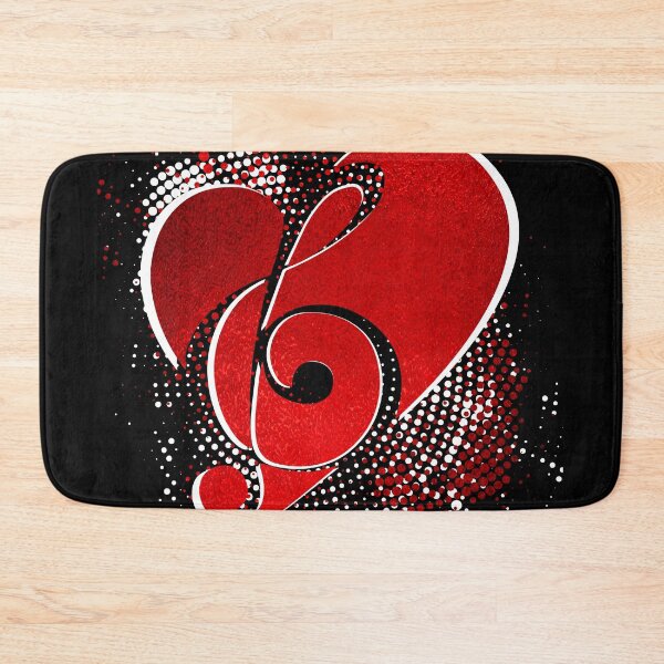 Item preview, Beautiful Musical Heart T-shirt designed and sold by lucidfrog.