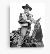 John Wayne as Rooster Cogburn Metal Print