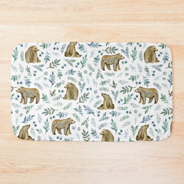 Item preview, Cute bears. White pattern designed and sold by JuliaBadeeva.