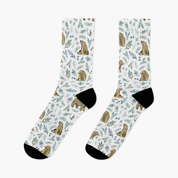 Item preview, Cute bears. White pattern designed and sold by JuliaBadeeva.