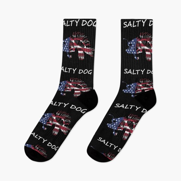 Item preview, Salty Dog Painted American Flag Deep Sea Angler Skeleton designed and sold by Sneek661.