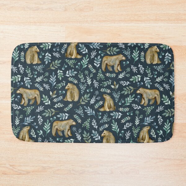 Item preview, Cute bears. Blue pattern designed and sold by JuliaBadeeva.