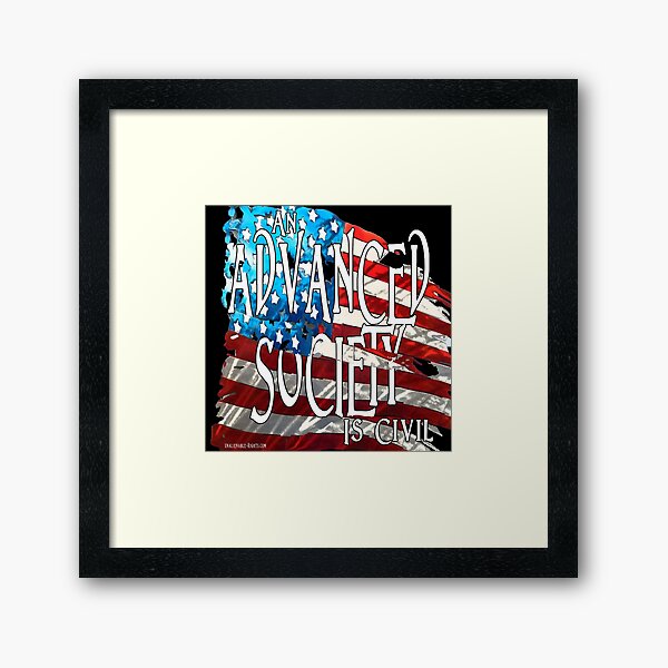 Advanced Society Framed Art Print