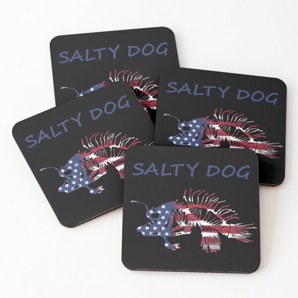 Item preview, Copy of Salty Dog Painted American Flag Deep Sea Angler Skeleton designed and sold by Sneek661.