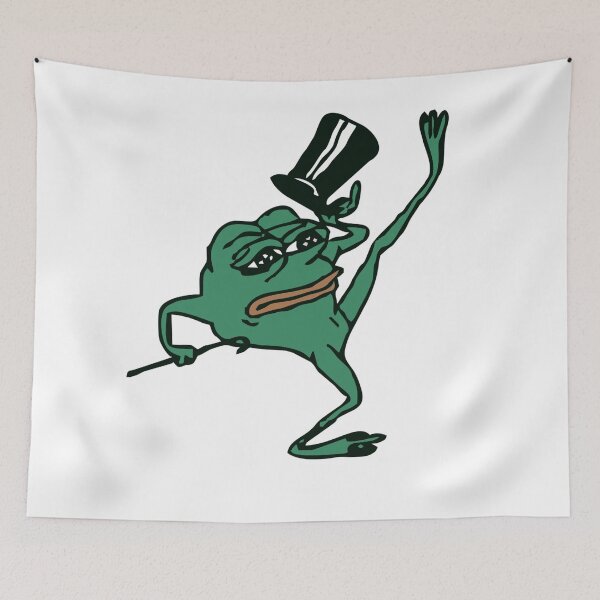 Item preview, Pepe The Frog Feels Good Man Sticker designed and sold by ELKaito.