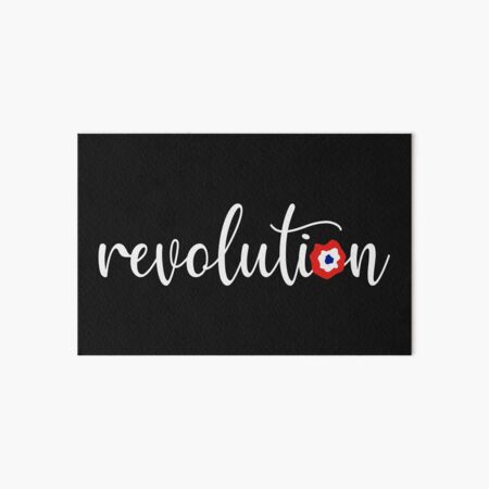 Revolution - French Flag Pin Art Board Print