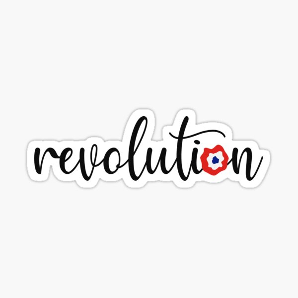 Artikel-Vorschau von Revolution - Französische Flagge Button, designt und verkauft von byebyesally.
