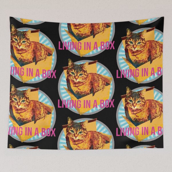 Item preview, cat - living in a box22 designed and sold by Periartwork.