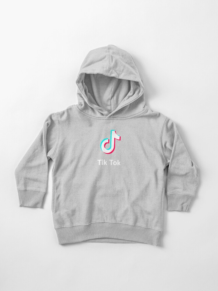 tik tok logo hoodie