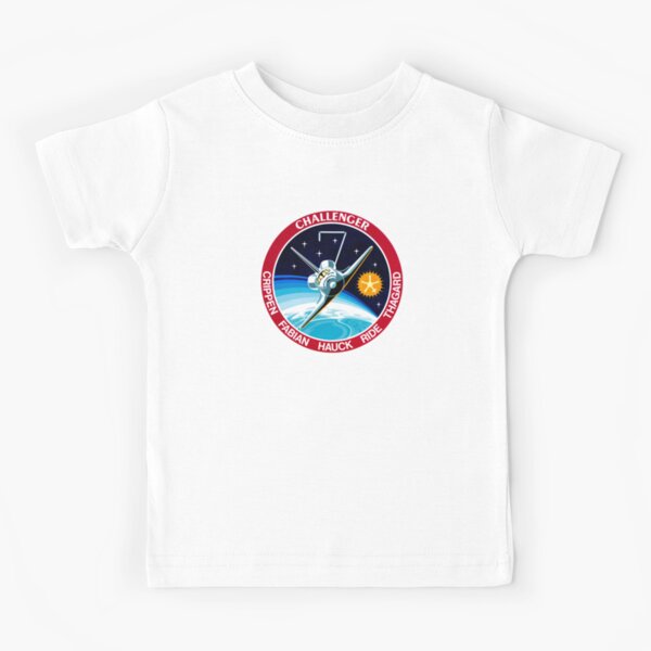 grauRundhals AusschnittLogo Kinder T-Shirt NASAKids kurzarm Shirt