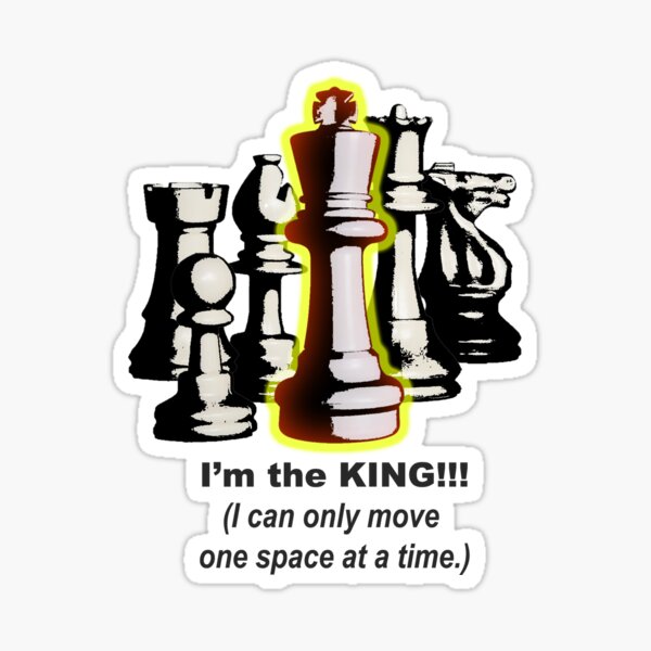 I'm The KING! Sticker
