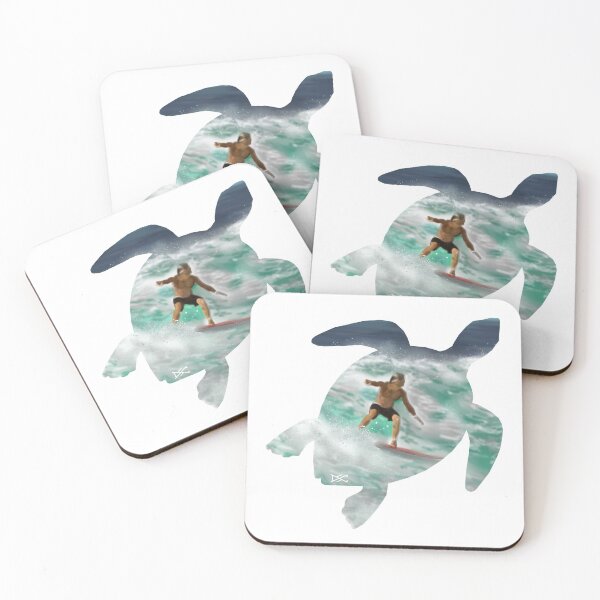 Item preview, Sea Turtle Surfer Silhouette designed and sold by DSC Arts.