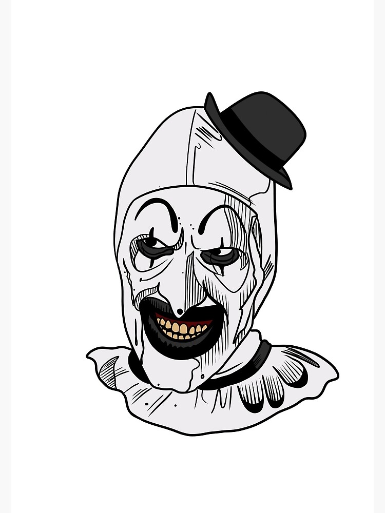 Art the Clown from Terrifier 🔪 My Character Drawing