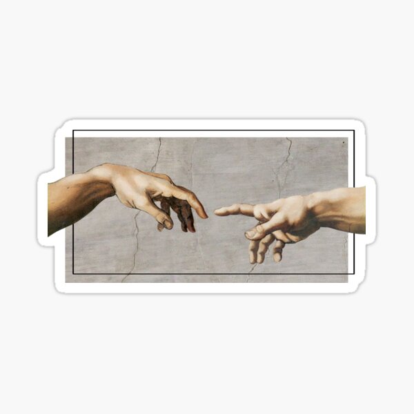 Item preview, THE CREATION OF ADAM by Michelangelo // artsy aesthetic designed and sold by TheSamStudio.