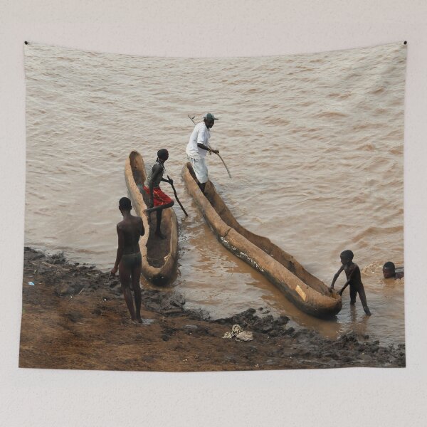 Artikelvorschau, Stammes-Kanus, Omo River, Äthiopien entworfen und verkauft von worldways.