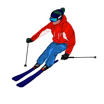 Artwork thumbnail, Skiier by jocelynedwards