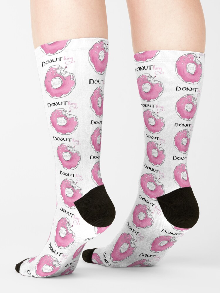Alternate view of Donuthing once in a while Socks