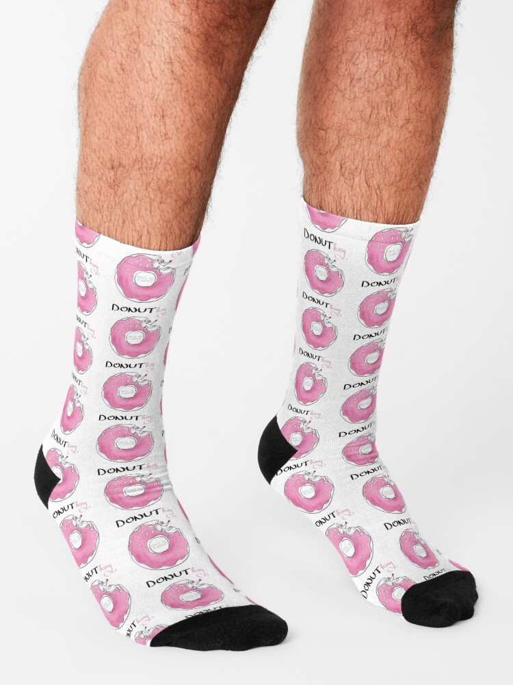 Alternate view of Donuthing once in a while Socks