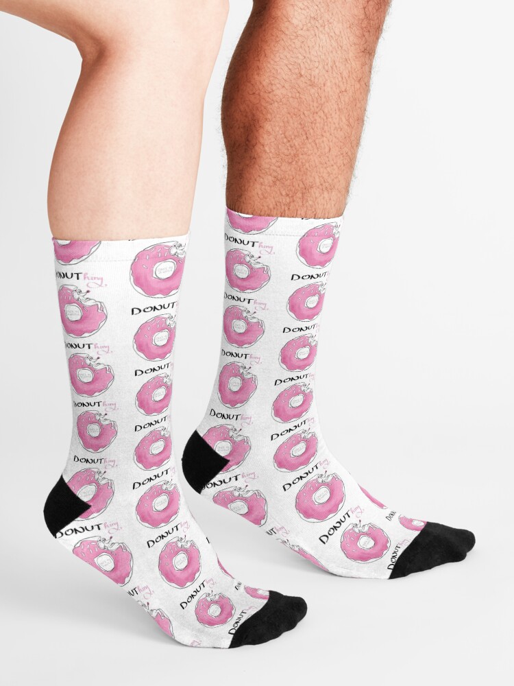 Alternate view of Donuthing once in a while Socks