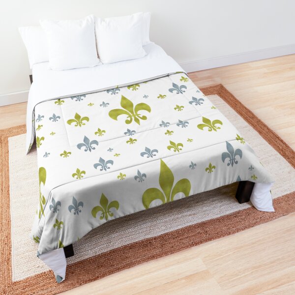 Fleur-de-lis Symbol Comforter