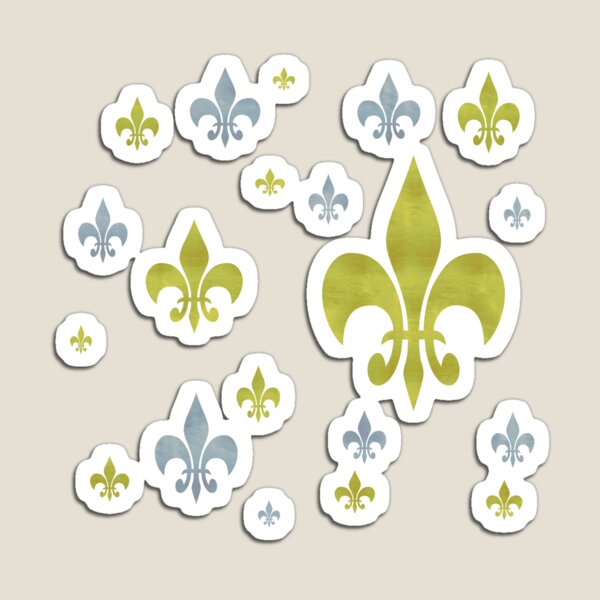 Fleur-de-lis Symbol Magnet